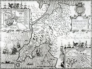 Caernarvon térképe, 1616